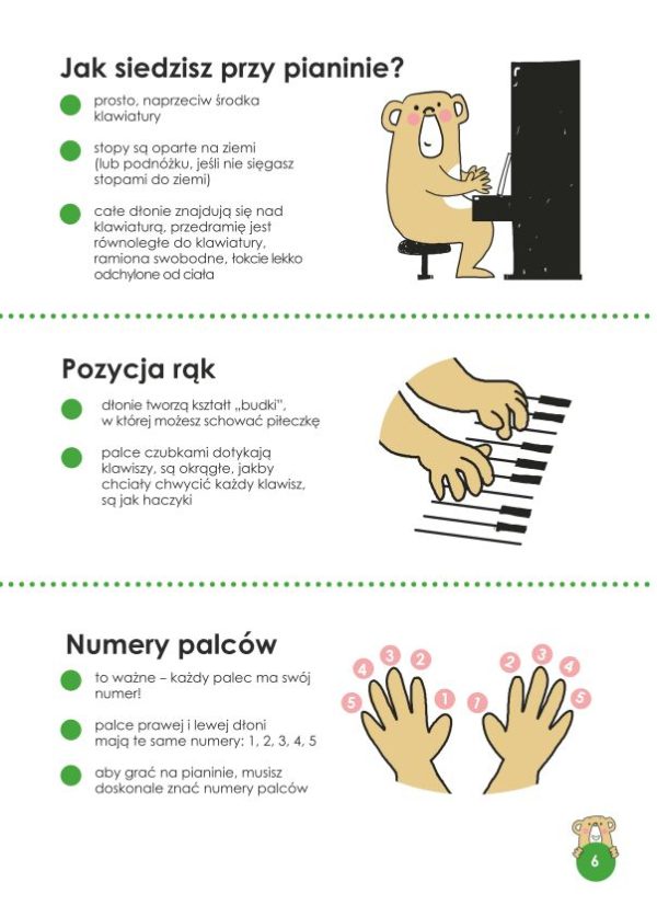 Książka Nauka gry na pianinie dla dzieci GraMisie część 1 - obrazek 2