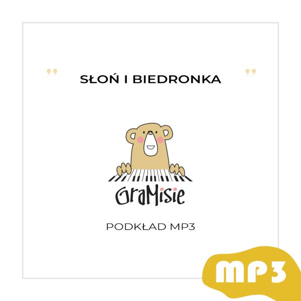 Podkład mp3 do utworu „Słoń i biedronka”