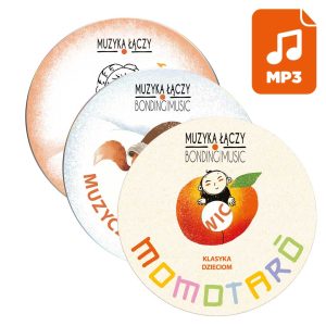 Pakiet 3 płyt mp3 - Momotaro, Muzyczna Rękawiczka, BajkoBach